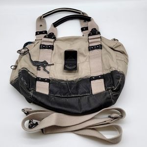 Kipling Joanne  City Collection Sling Bag Black and Gray